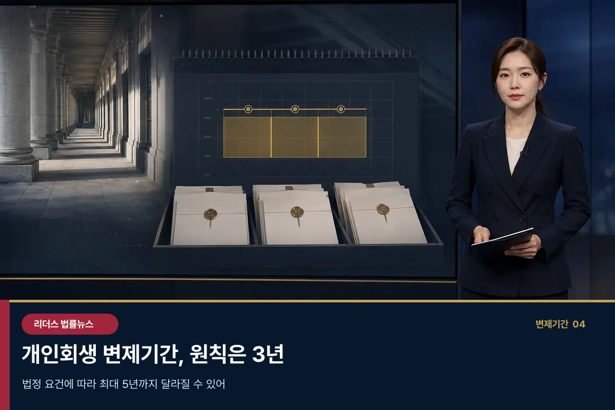 개인회생 변제기간, 원칙은 3년