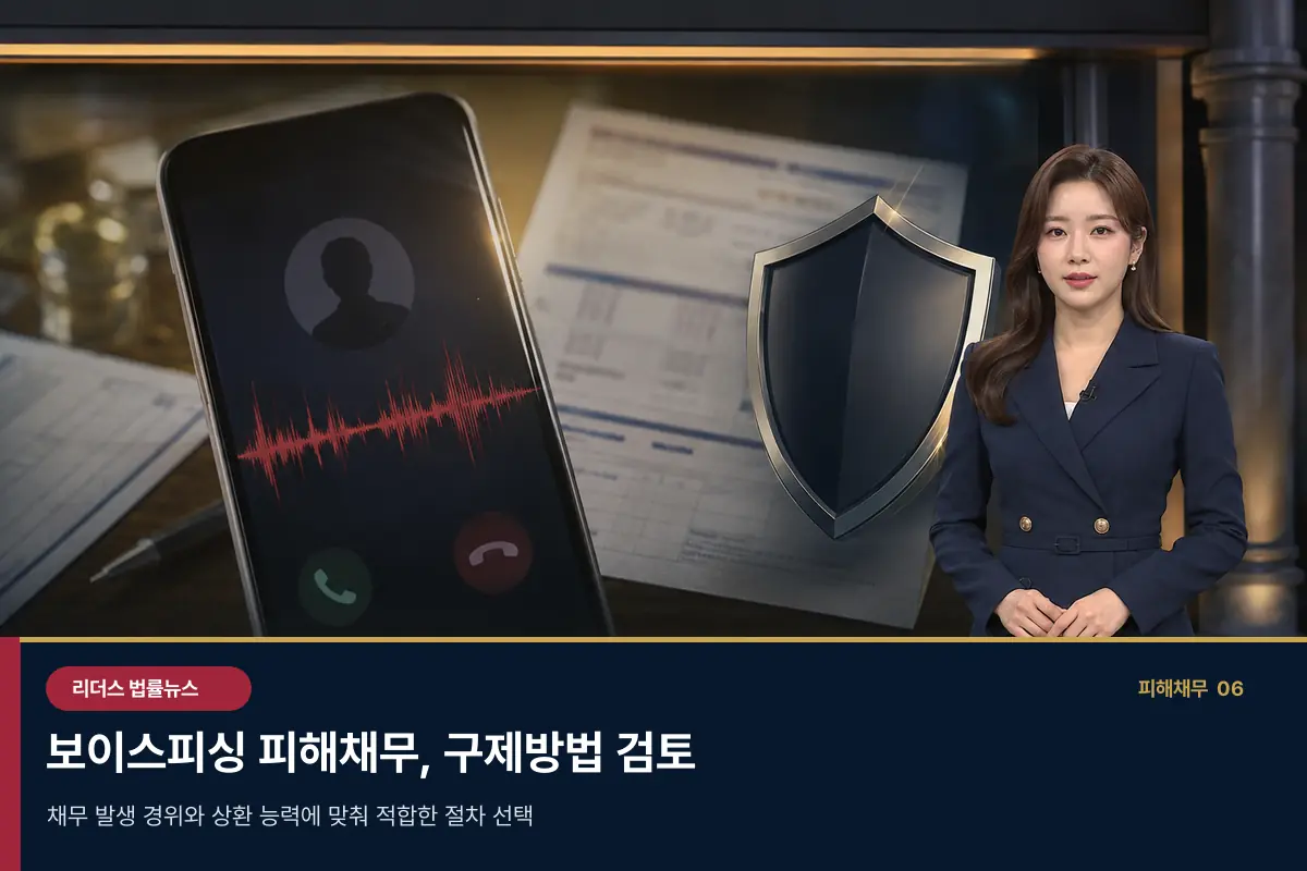 보이스피싱 피해채무, 구제방법 검토